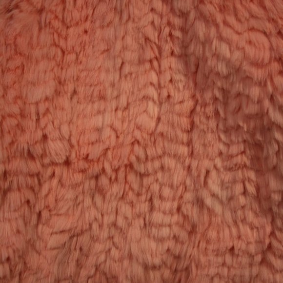 Knitted Rabbit Front-Tie Wrap in Pink. Hand-Knitted O/S - Picture 6 of 7